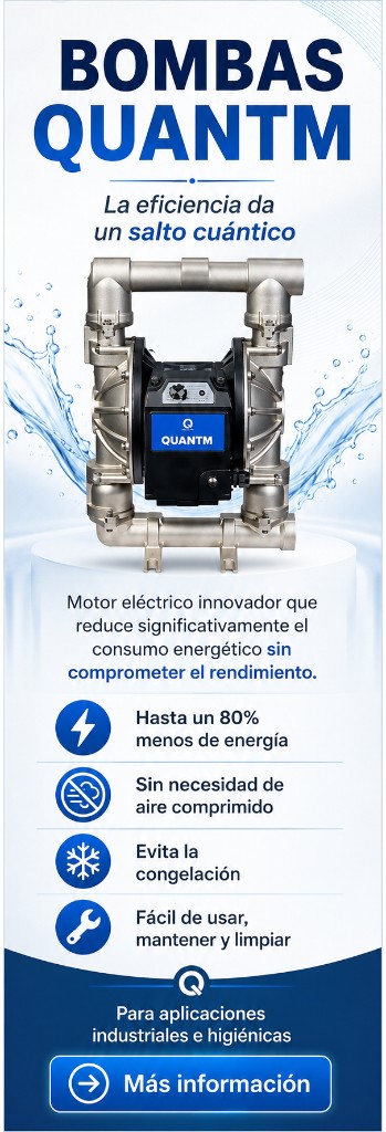 Bombas QUANTM — La eficiencia da un salto cuántico